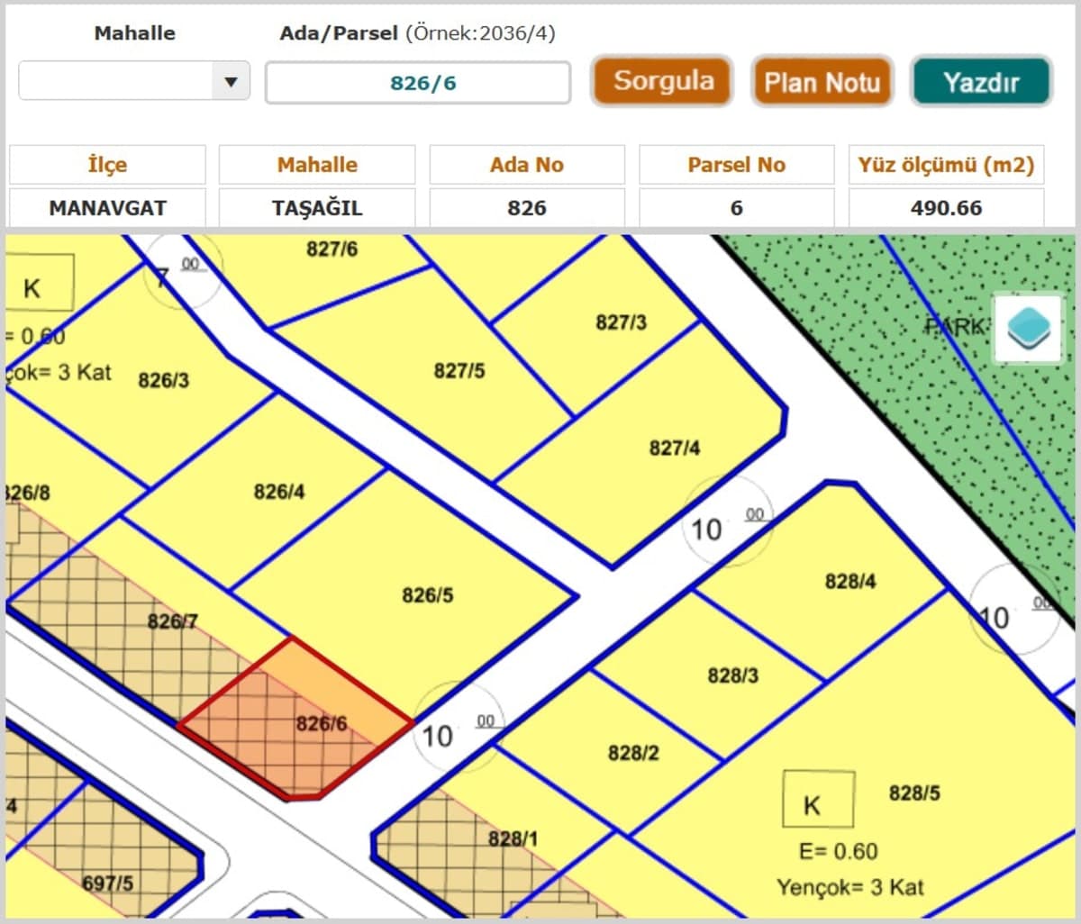 Antalya Manavgat Taşağıl Ticari+Konut İmarlı Satılık kapak görseli