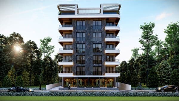 Antalya Muratpaşa'da Denize 5 dk, 3+1 Lüks Satılık Daire görsel 4