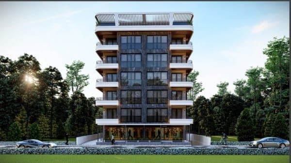 Antalya Muratpaşa'da Denize 5 dk, 3+1 Lüks Satılık Daire görsel 2