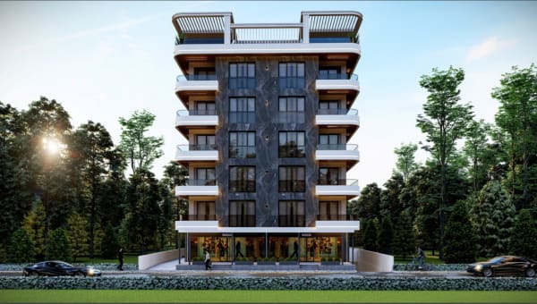 Antalya Muratpaşa'da Denize 5 dk, 3+1 Lüks Satılık Daire görsel 4