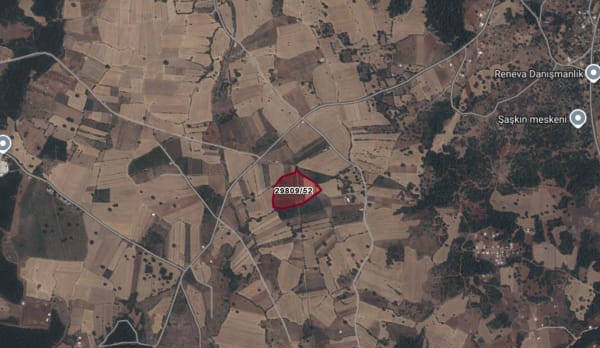 Antalya Kepez Kızıllı'da 6.372 m² Satılık Hisseli Tarla görsel 2