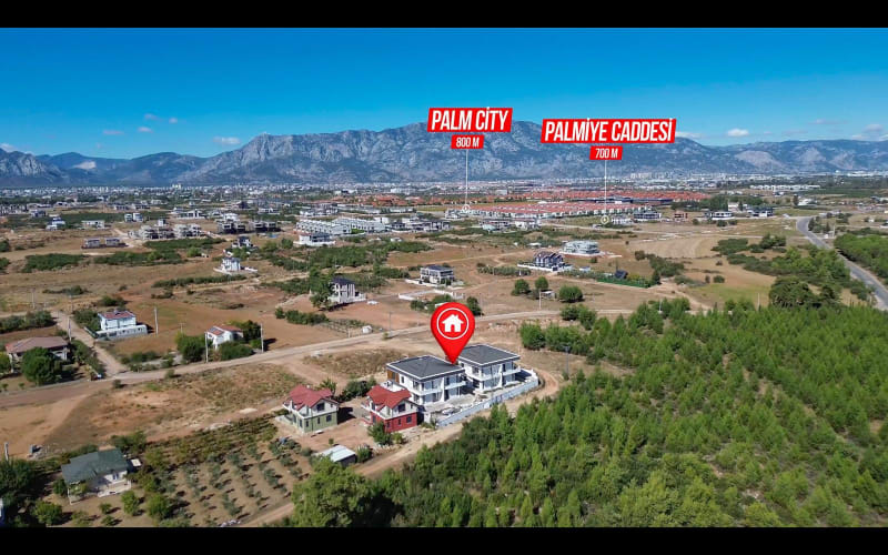 Altınkale'de Satılık Tek Tapulu 4 Adet Villa, Orman Manzaralı